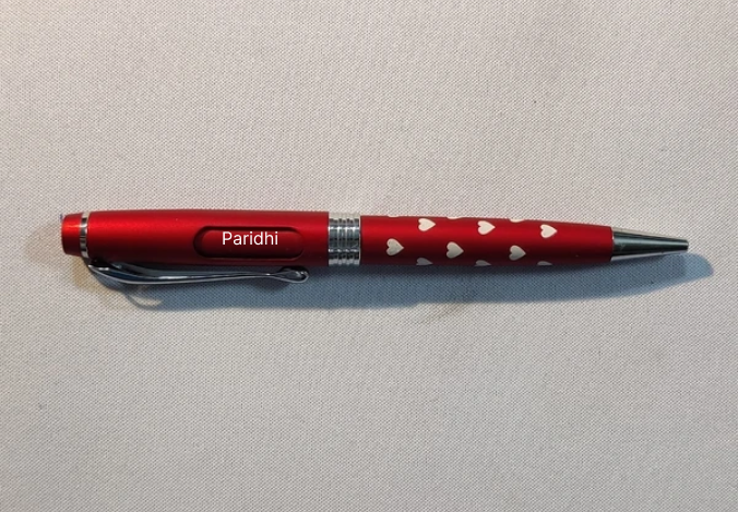 Personalised Heart Stroke Pen