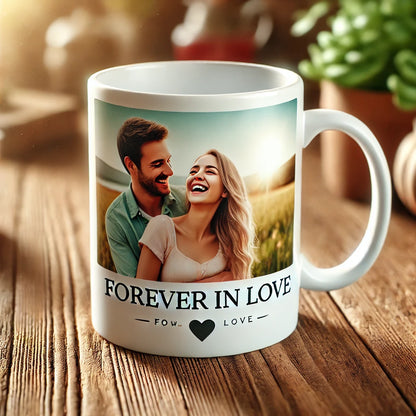 CUSTOMIZED COUPLE PHOTO MUG – A PERFECT PERSONALIZED GIFT FOR YOUR LOVED ONE | FLURRA