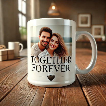 CUSTOMIZED COUPLE PHOTO MUG – A PERFECT PERSONALIZED GIFT FOR YOUR LOVED ONE | FLURRA