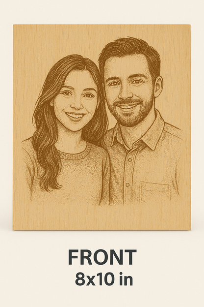 Customized Engraved Wooden Plaque – A Timeless Keepsake for Every Occasion | FLURRA