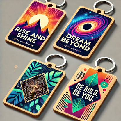 Customized MDF Keychains – Celebrate Every Moment