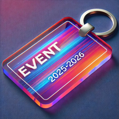 Personalized Acrylic Keychains – Add a Touch of Elegance to Your Memories - For Corporates