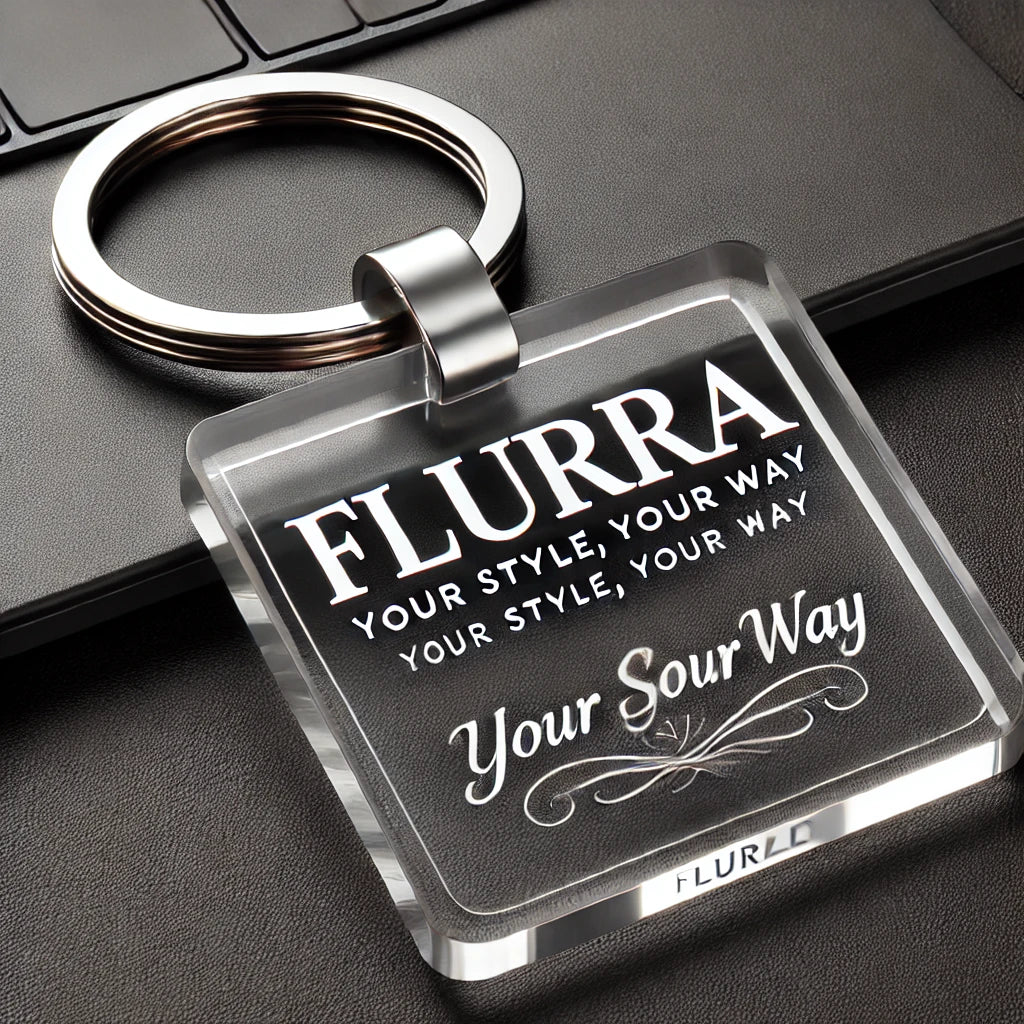 Personalized Acrylic Keychains – Add a Touch of Elegance to Your Memories - For Events